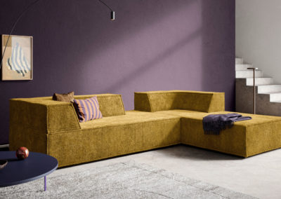 COR TRIO Sofa in Gelb
