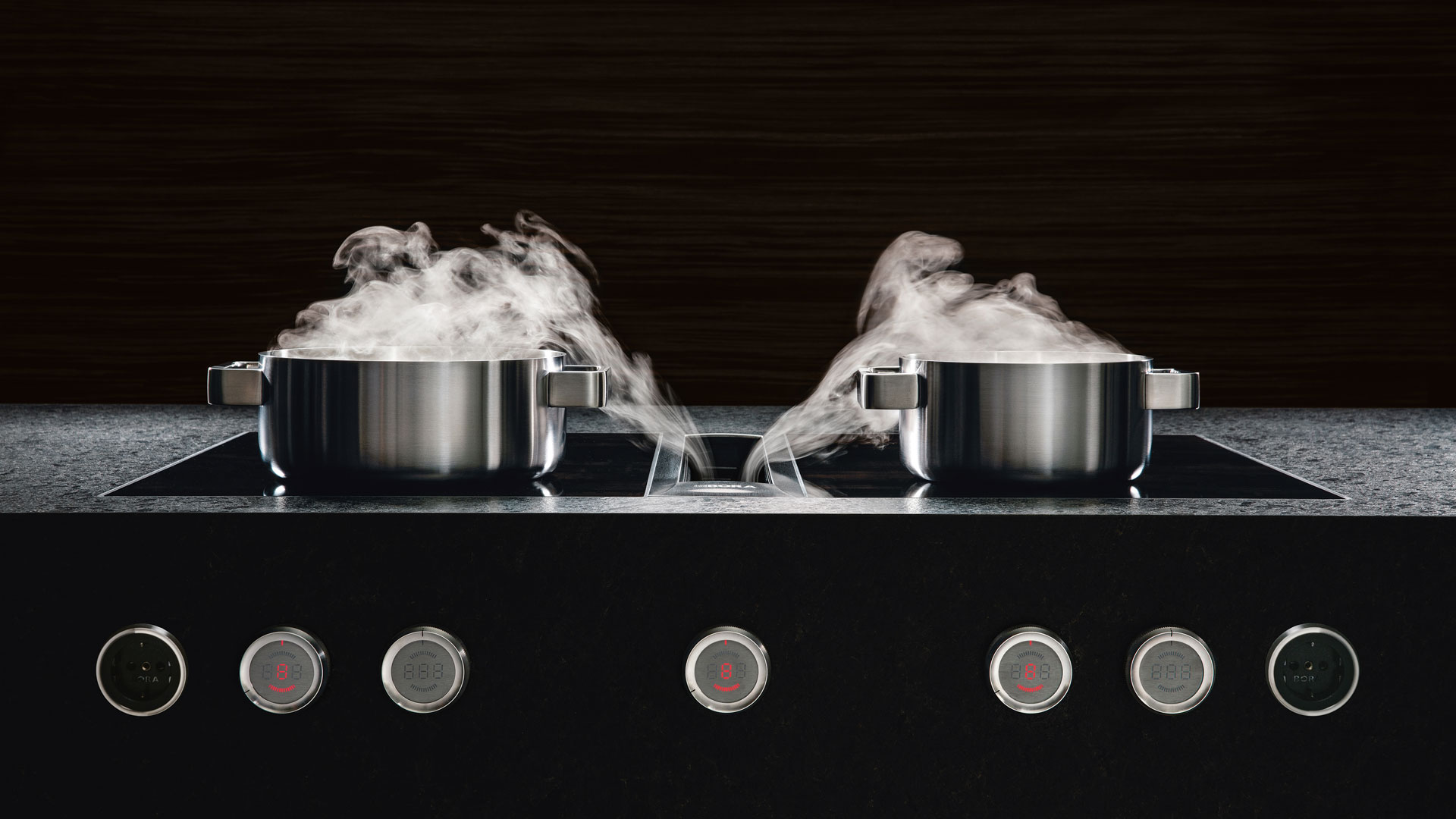 BORA Küche Herd- und Dunstabzugssystem